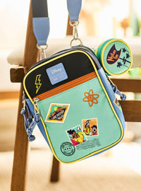Cartera cruzada A Goofy Movie con estampillas