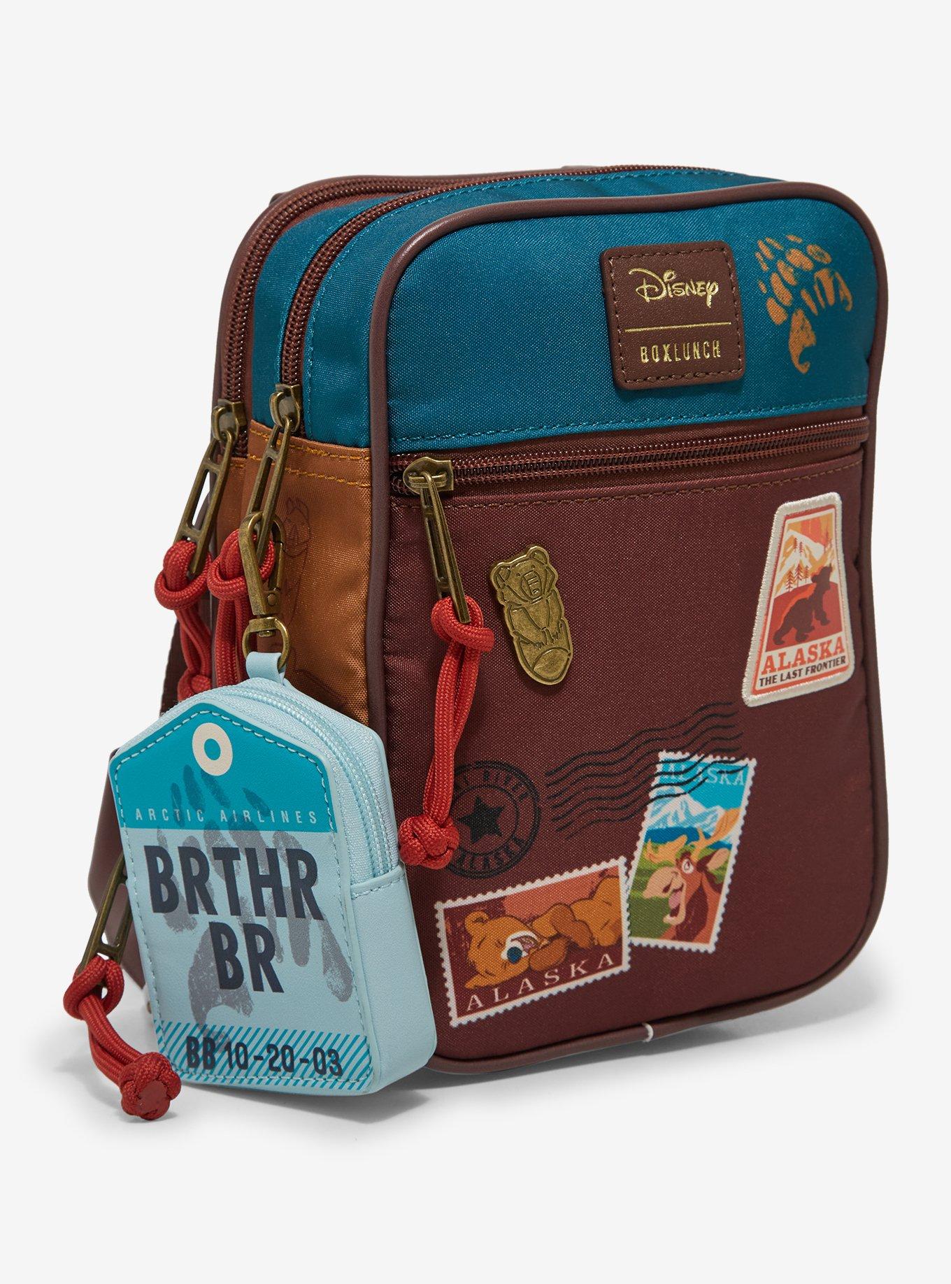 Cartera cruzada Disney Brother Bear con estampillas