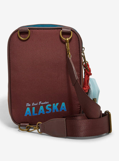 Cartera cruzada Disney Brother Bear con estampillas