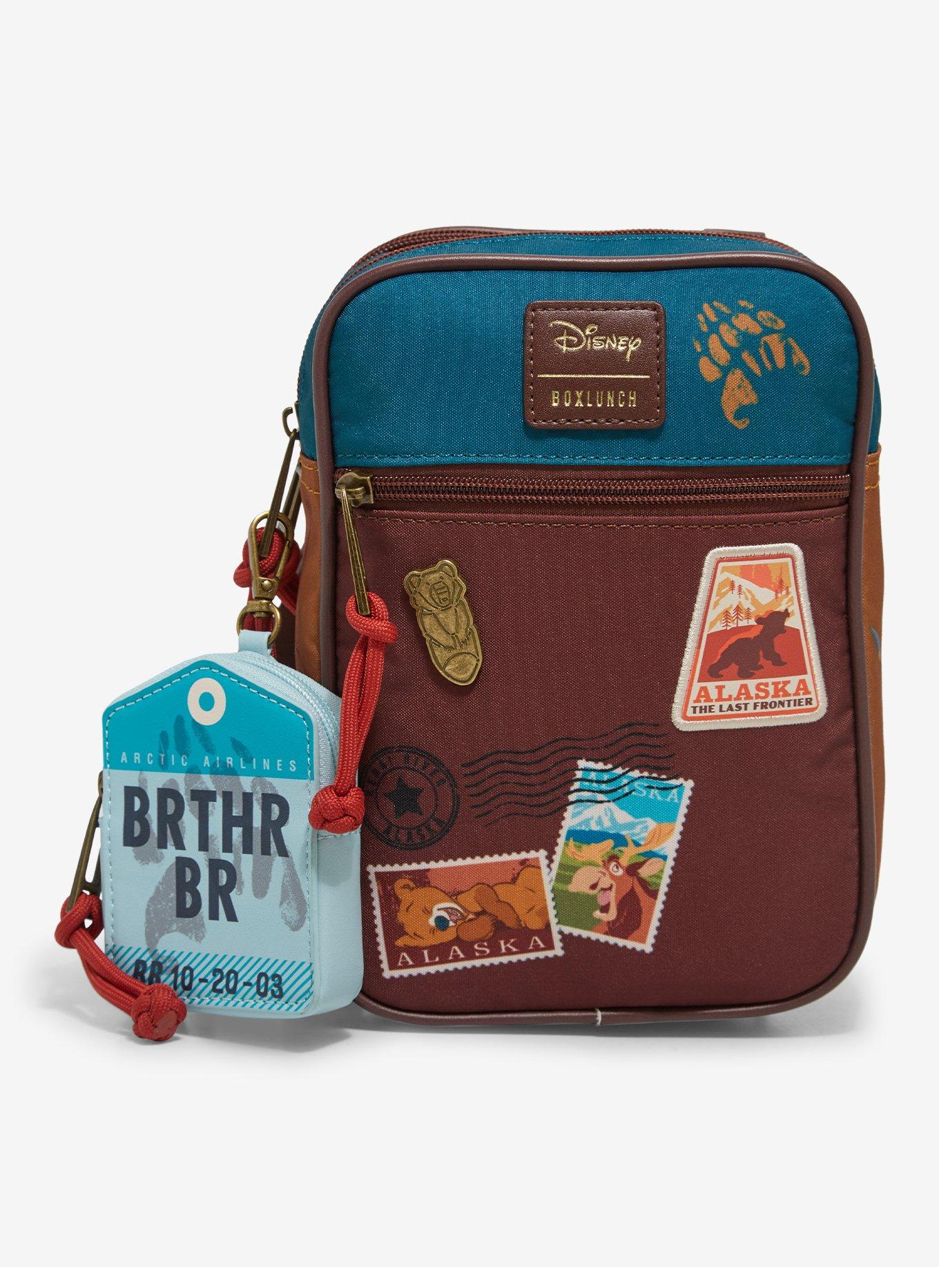 Cartera cruzada Disney Brother Bear con estampillas