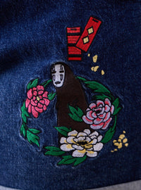 Shorts tiro alto El viaje de Chihiro para mujer