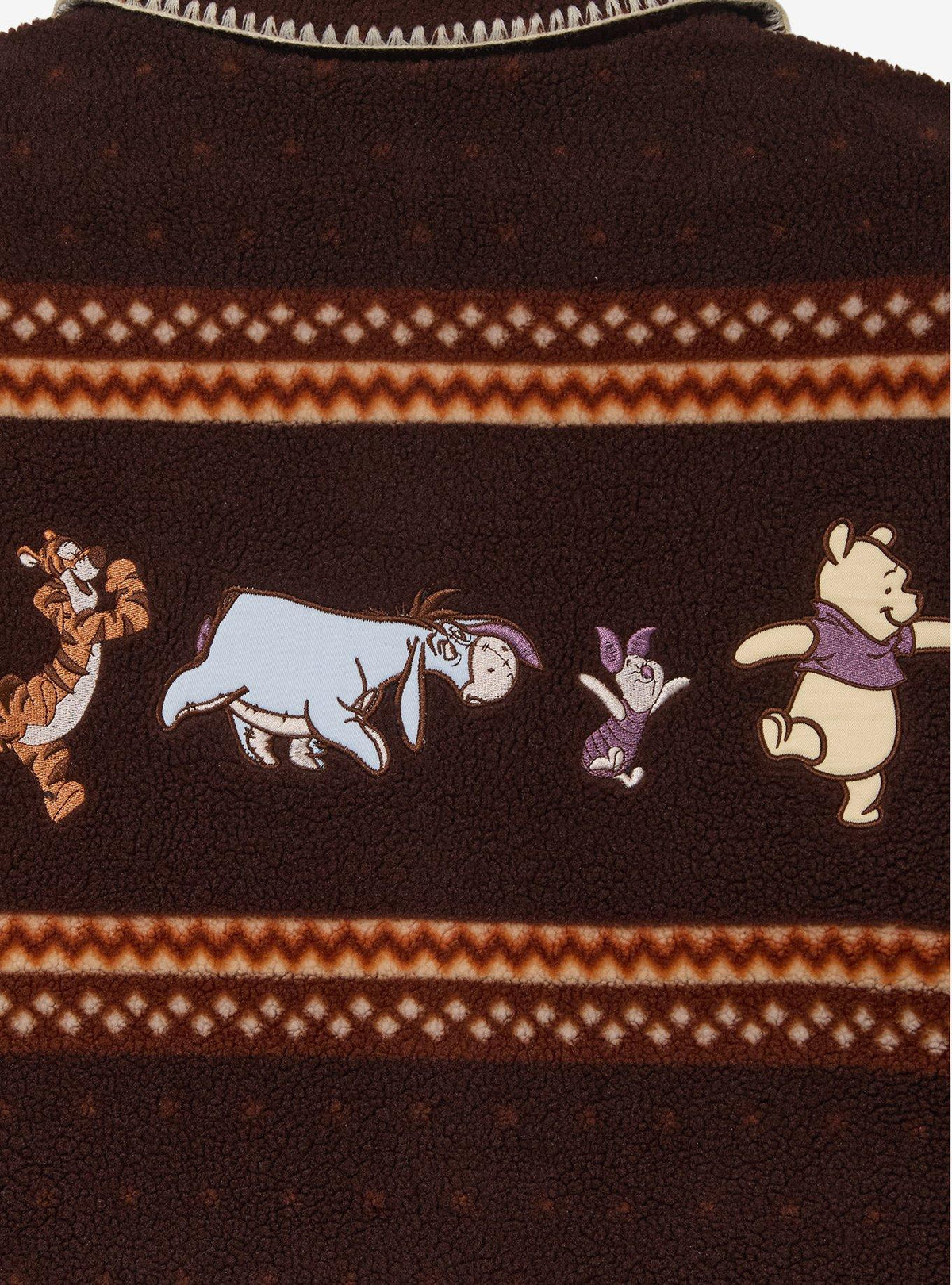 Chaqueta sherpa corta de Winnie the Pooh para mujer