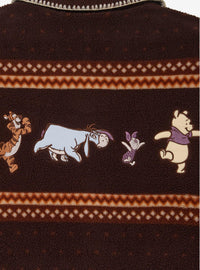 Chaqueta sherpa corta de Winnie the Pooh para mujer