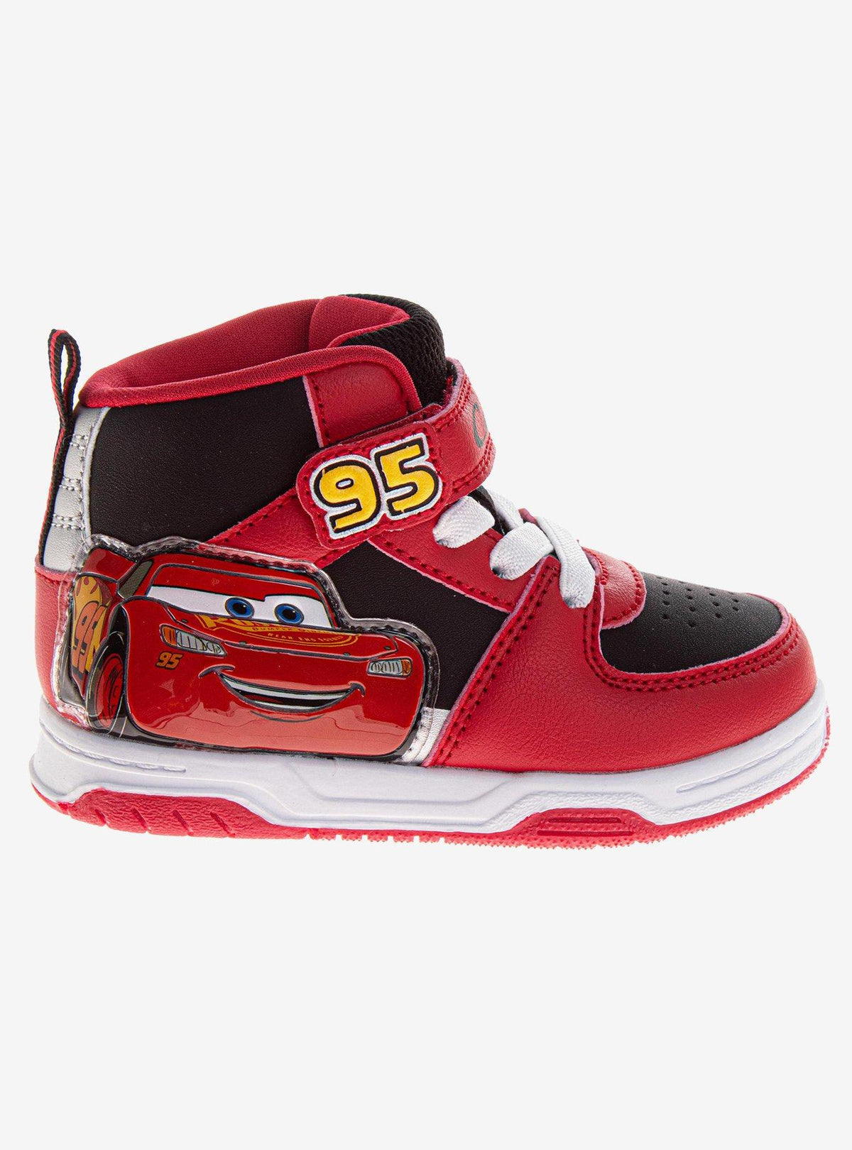 Zapatillas altas infantiles Cars con Rayo McQueen