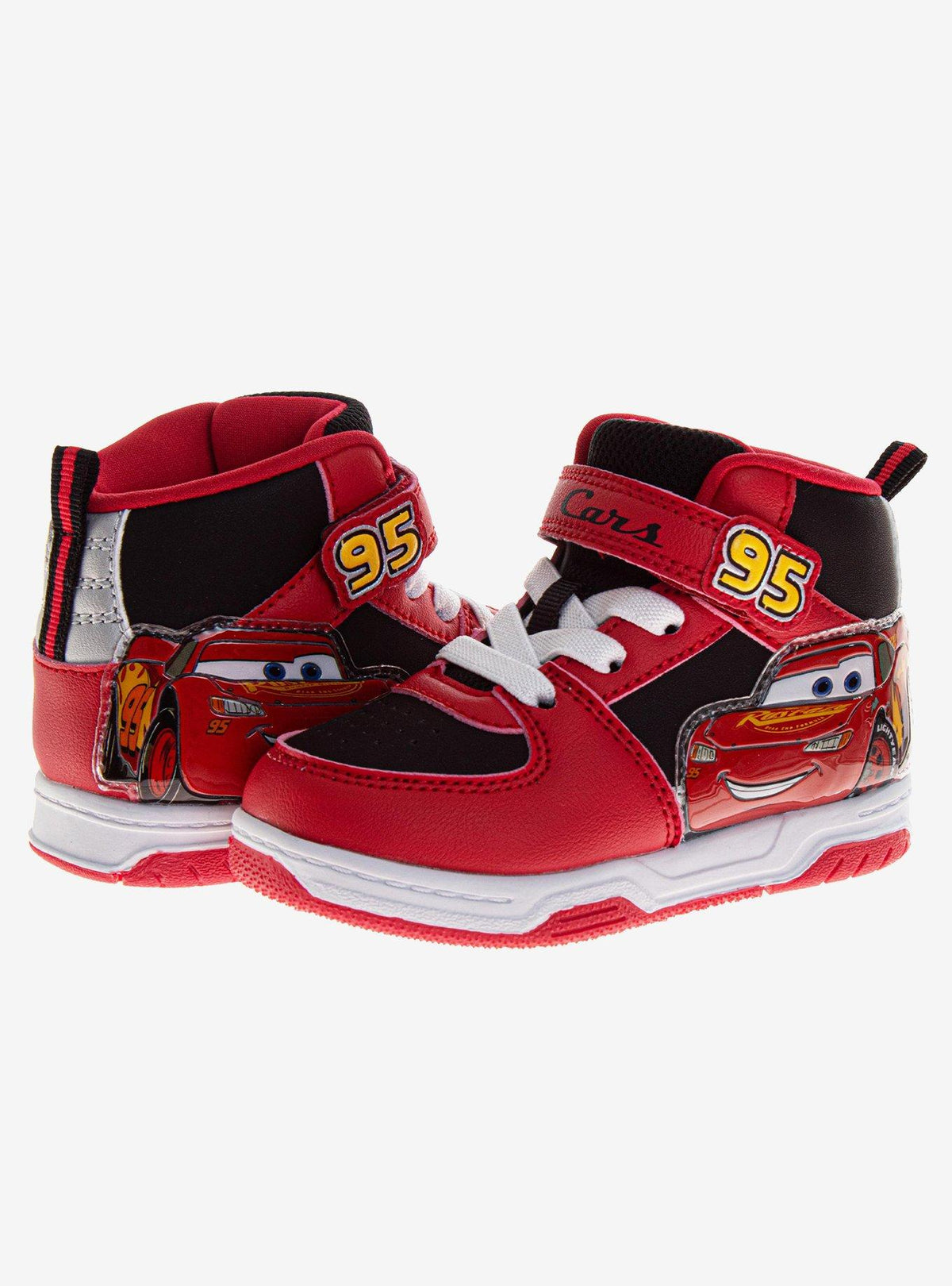 Zapatillas altas infantiles Cars con Rayo McQueen