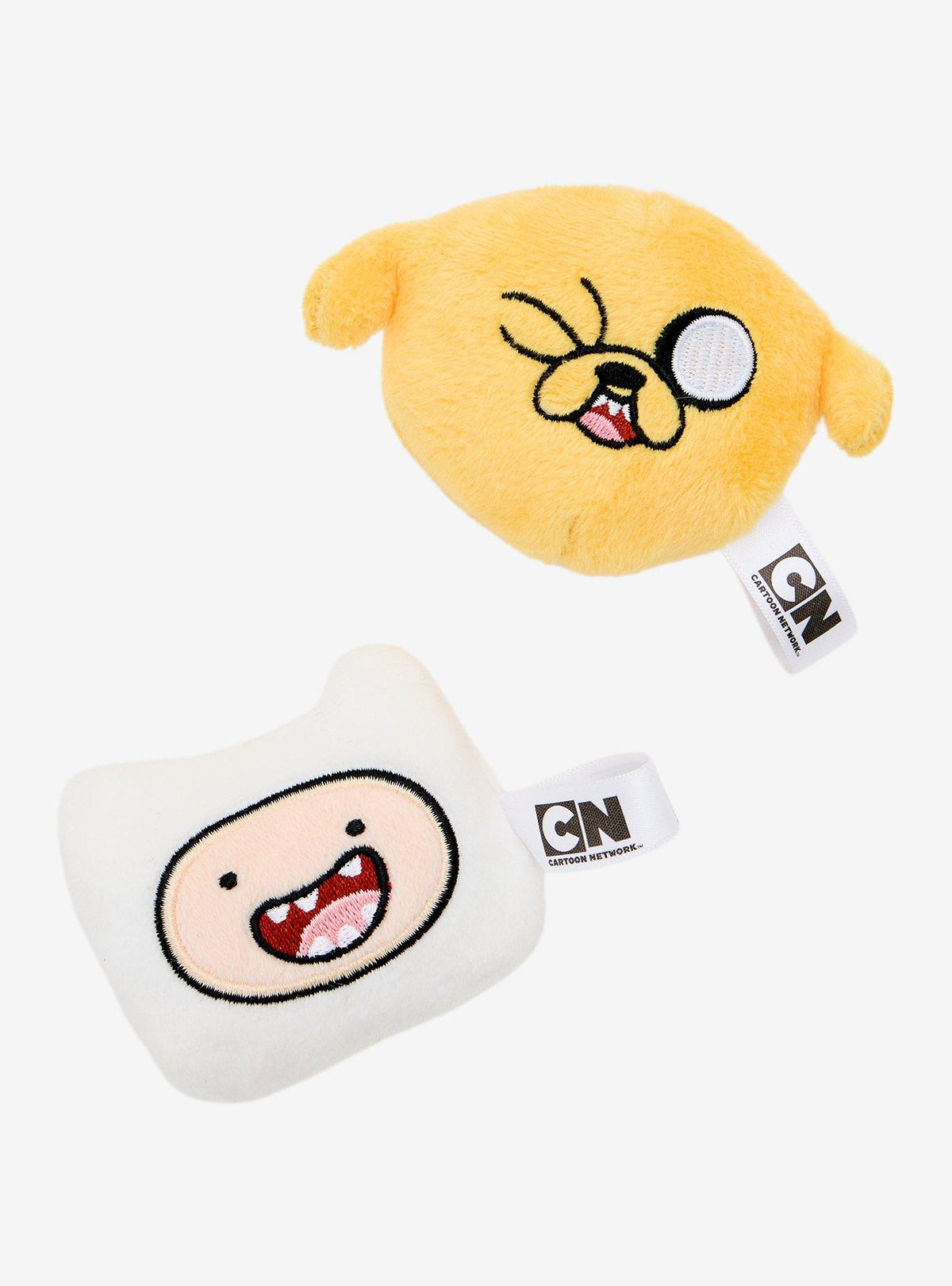 Set de 2 pines de felpa Finn y Jake | Adventure Time