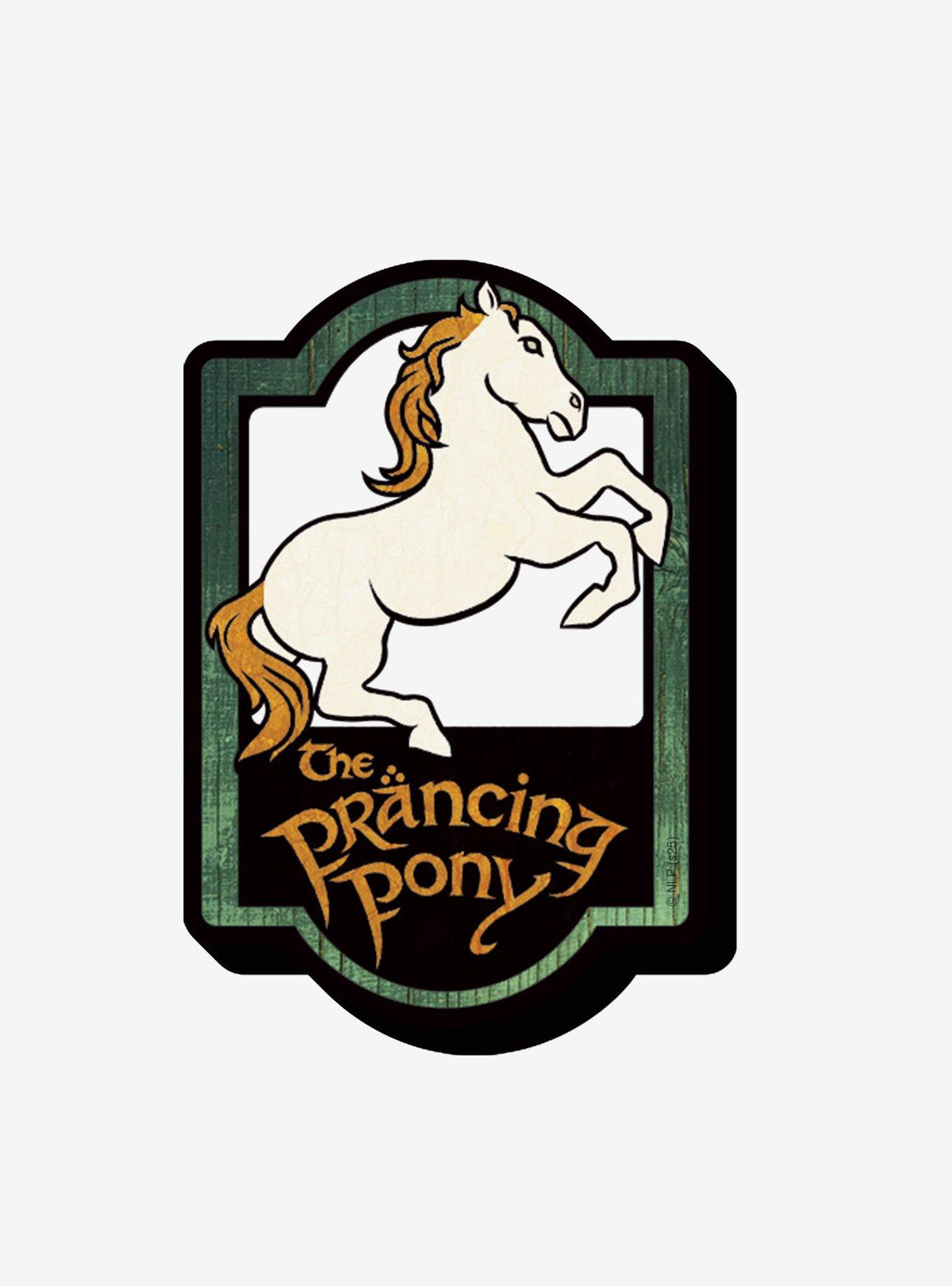 Imán voluminoso de The Lord of the Rings: El Poney Pisador