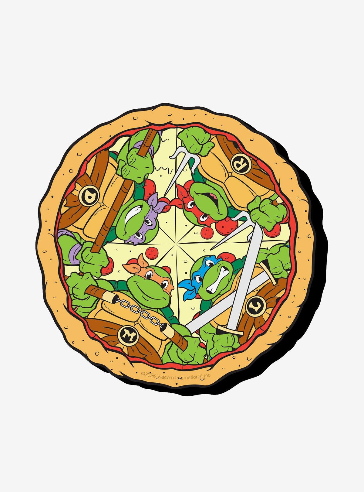 Imán de pizza de Teenage Mutant Ninja Turtles