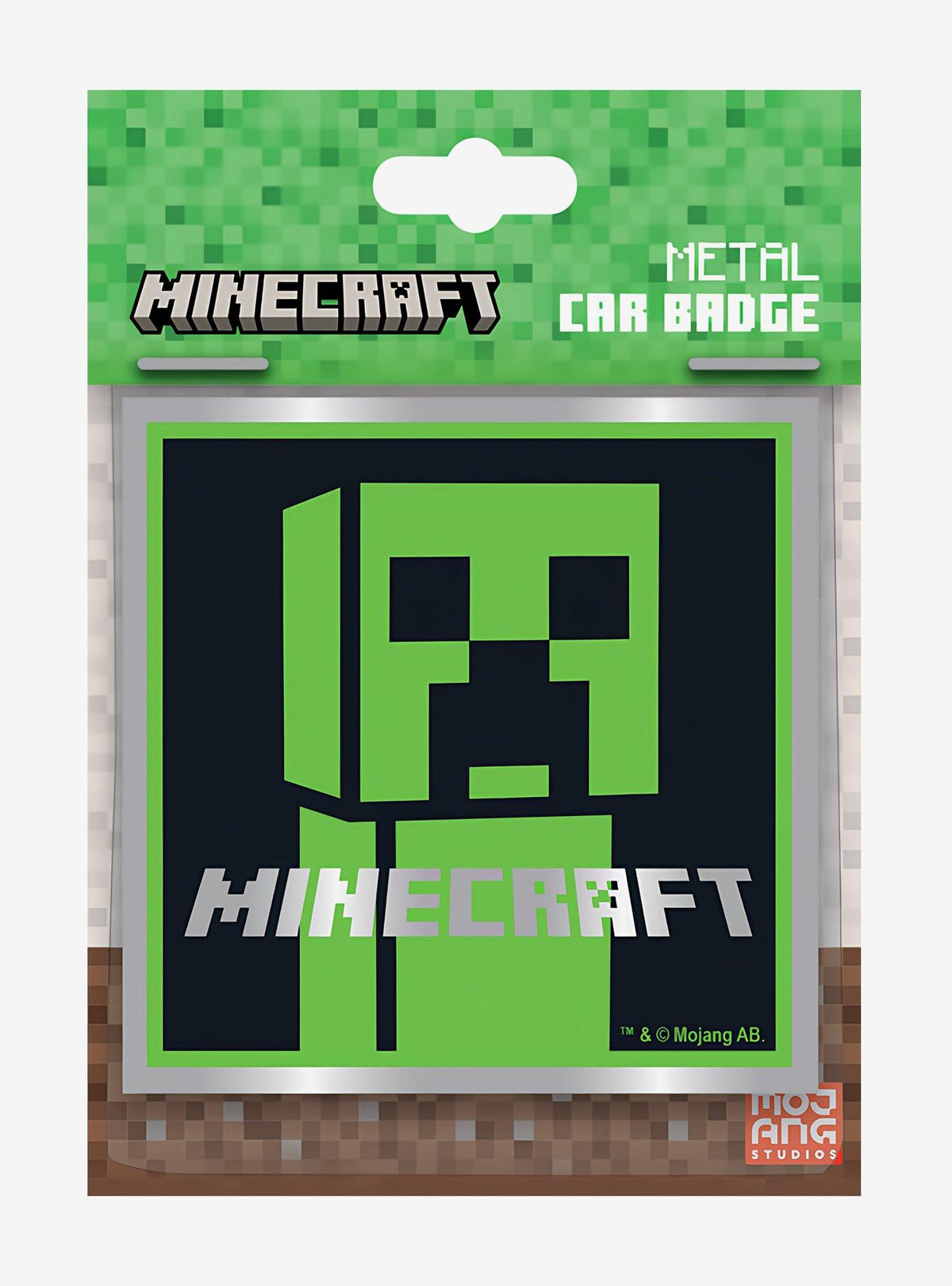 Emblema para auto Minecraft Creeper