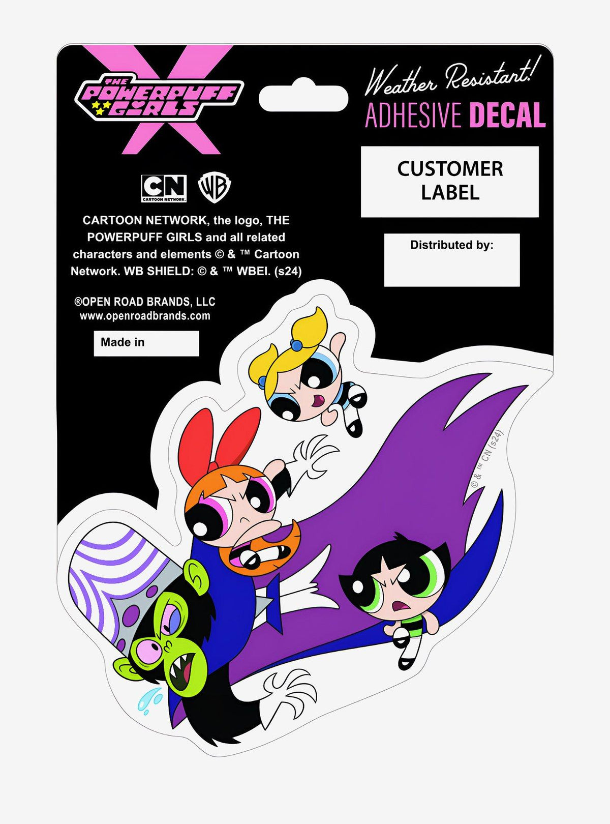 Sticker The Powerpuff Girls: Mojo Jojo
