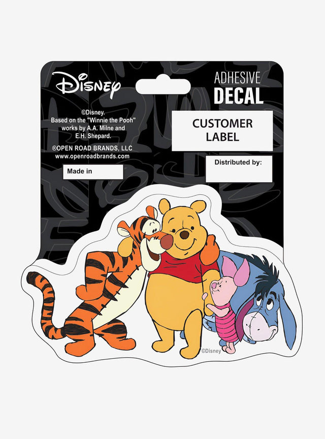 Adhesivo Winnie the Pooh y sus amigos