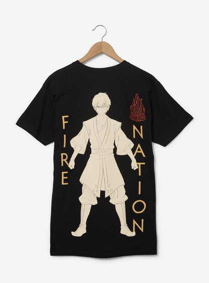 Polera Avatar: The Last Airbender con retrato de Zuko