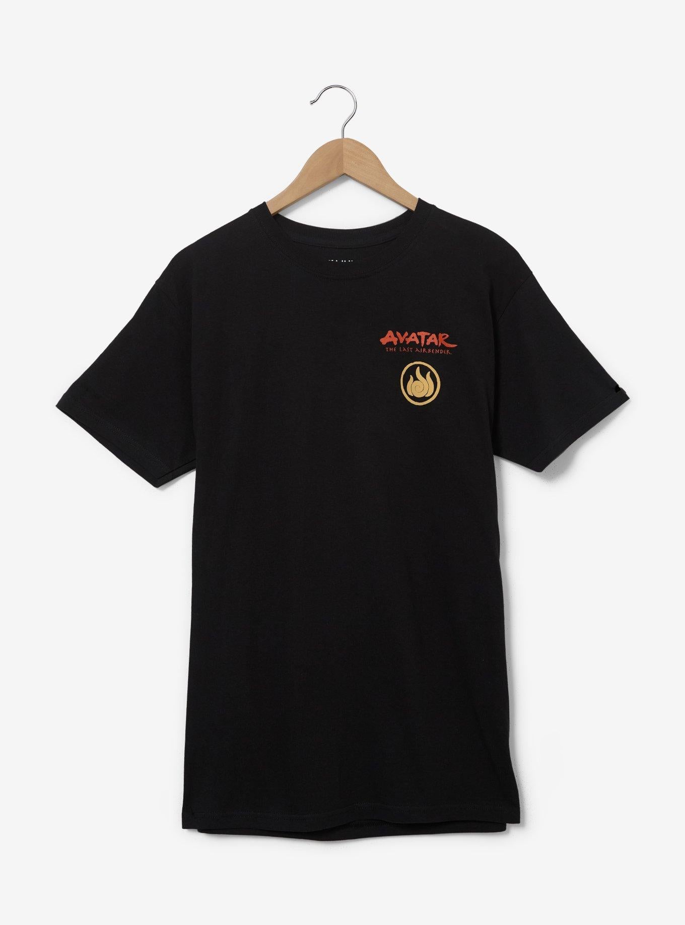 Polera Avatar: The Last Airbender con retrato de Zuko