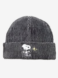 Gorro acanalado Snoopy y Woodstock de Peanuts