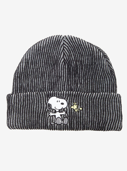 Gorro acanalado Snoopy y Woodstock de Peanuts