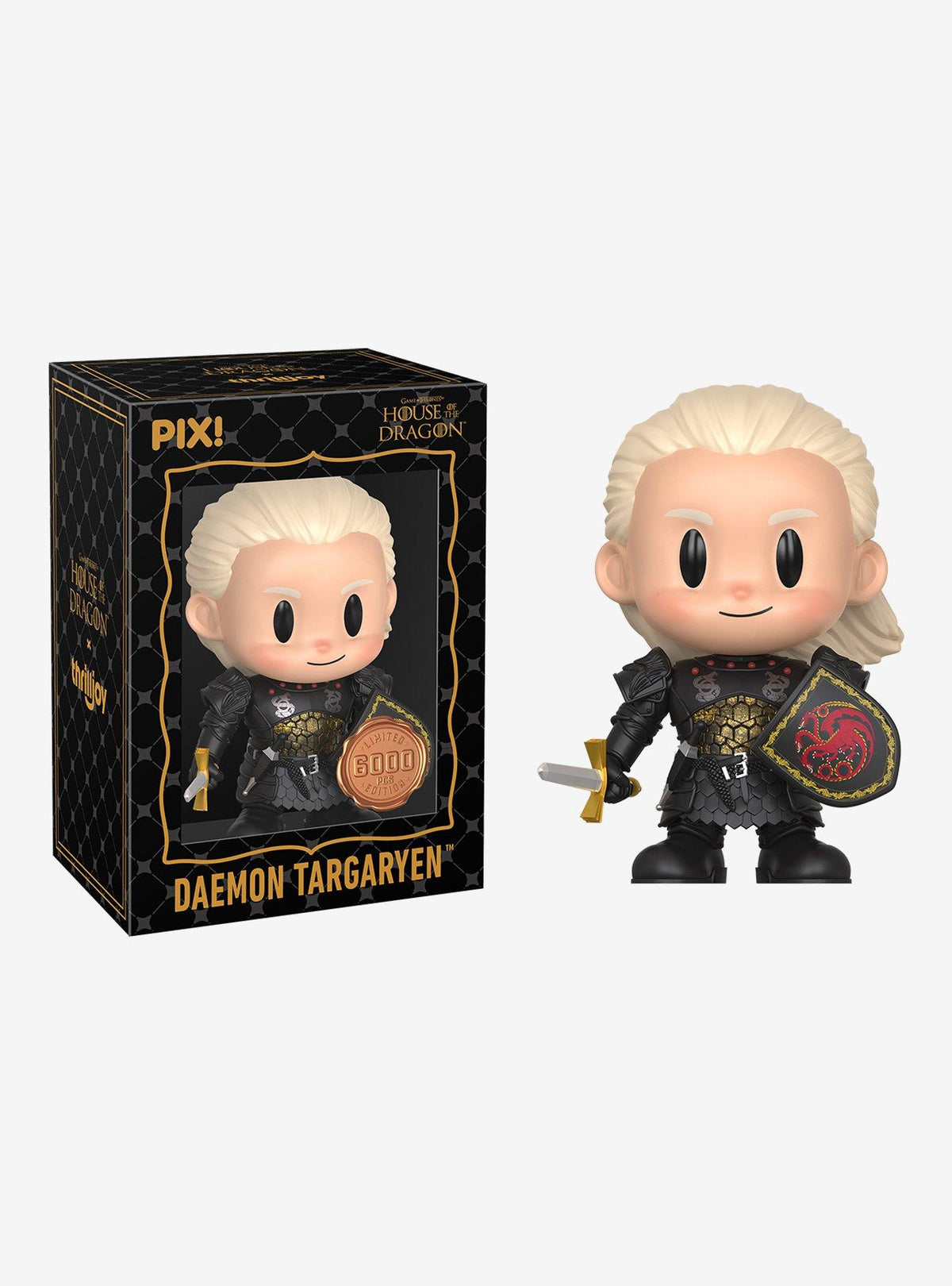 House of the Dragon: Figura Pix! de Daemon Targaryen