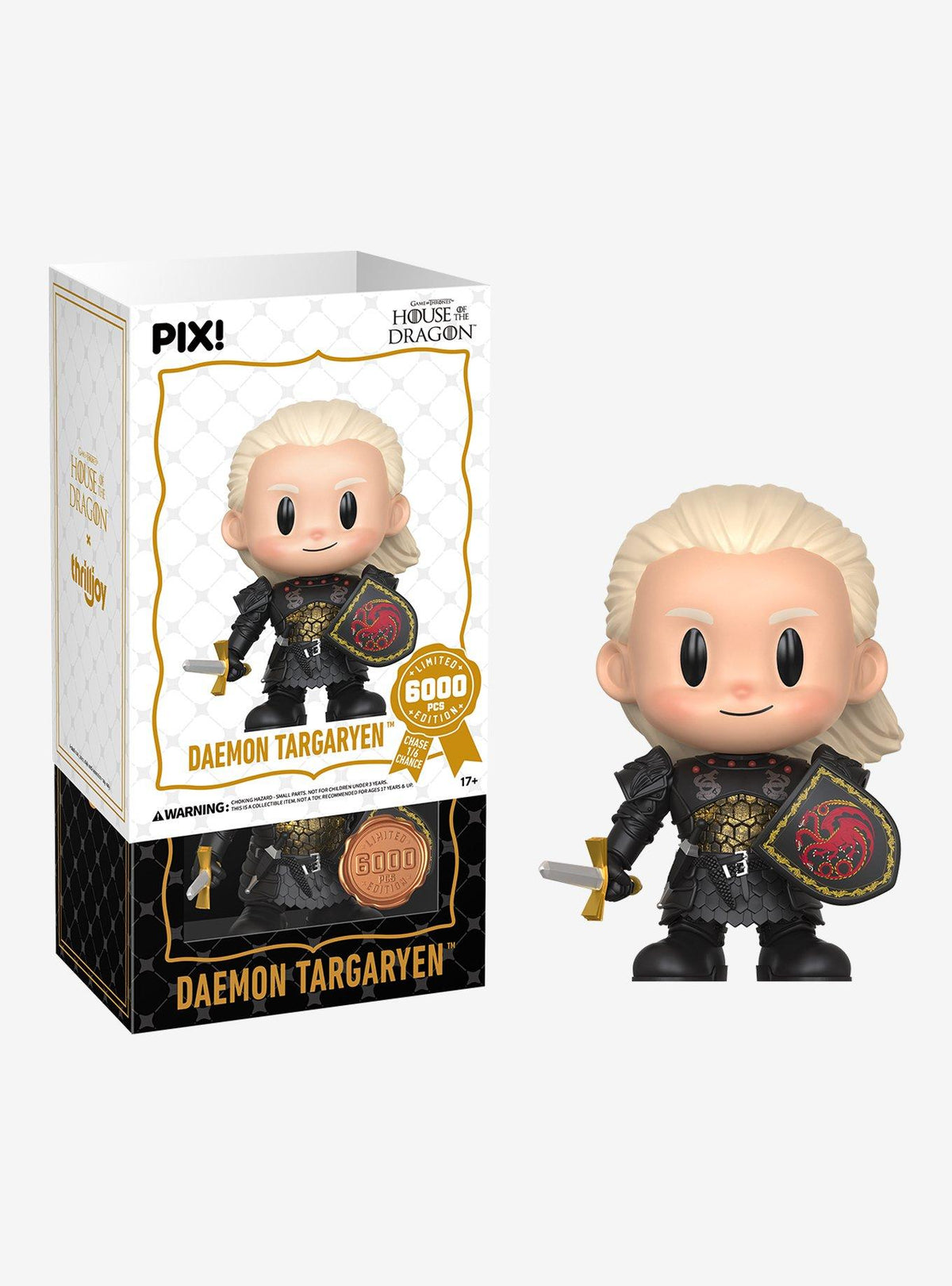 House of the Dragon: Figura Pix! de Daemon Targaryen