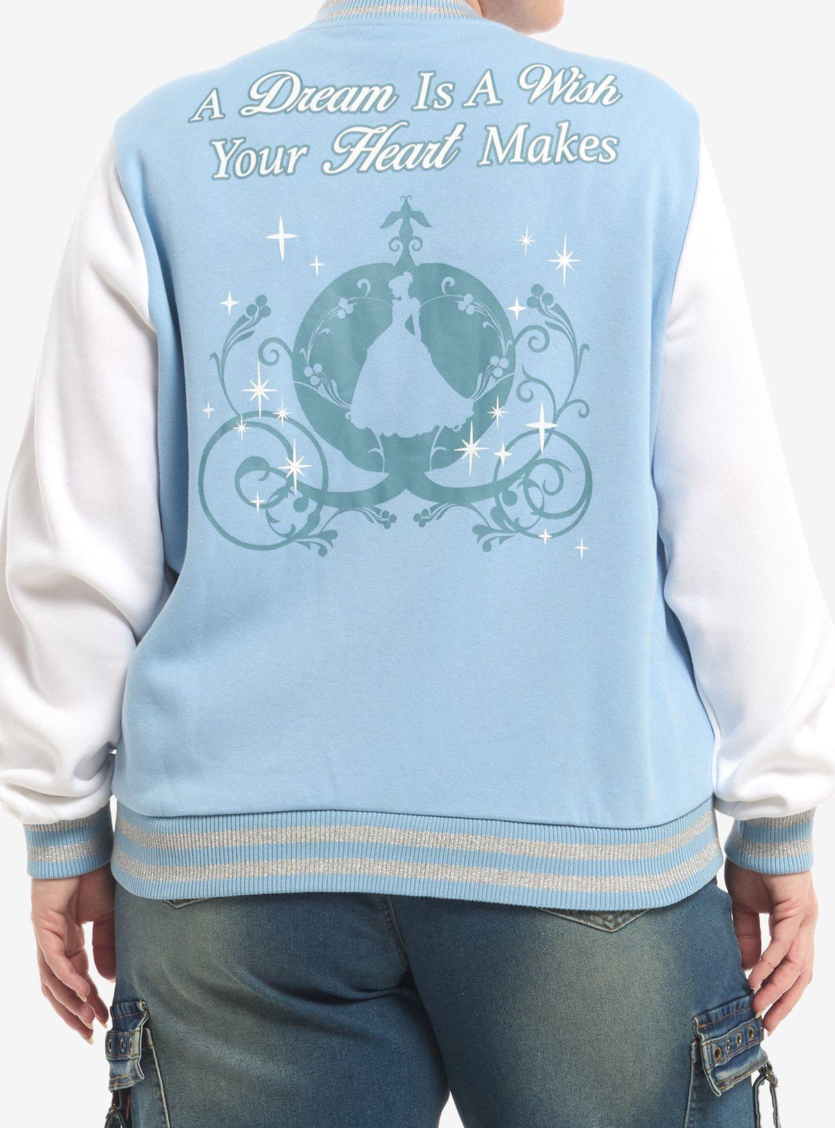 Chaqueta varsity Disney Cinderella, tallas grandes