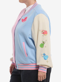 Chaqueta varsity Sleeping Beauty para niñas, tallas grandes