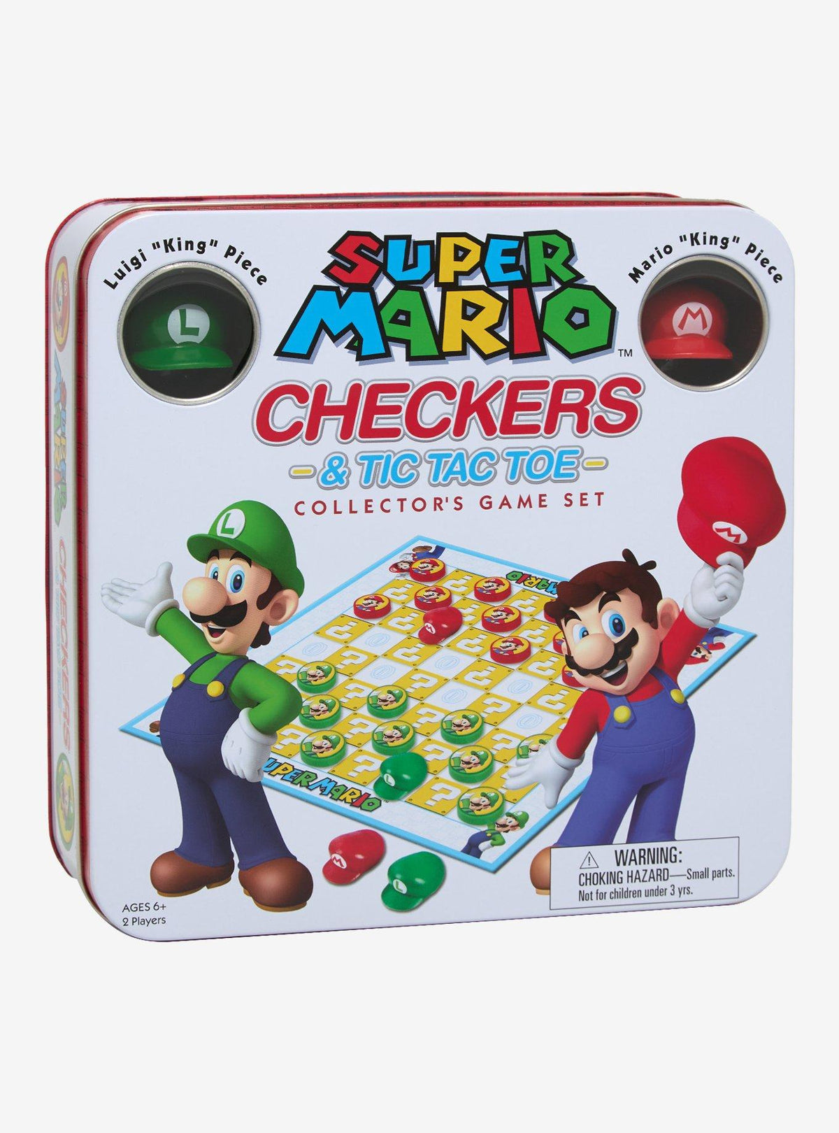 Juego coleccionable de damas y gato de Super Mario Bros.