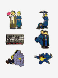 Pack de 2 cajas sorpresa de pines Fullmetal Alchemist Brotherhood