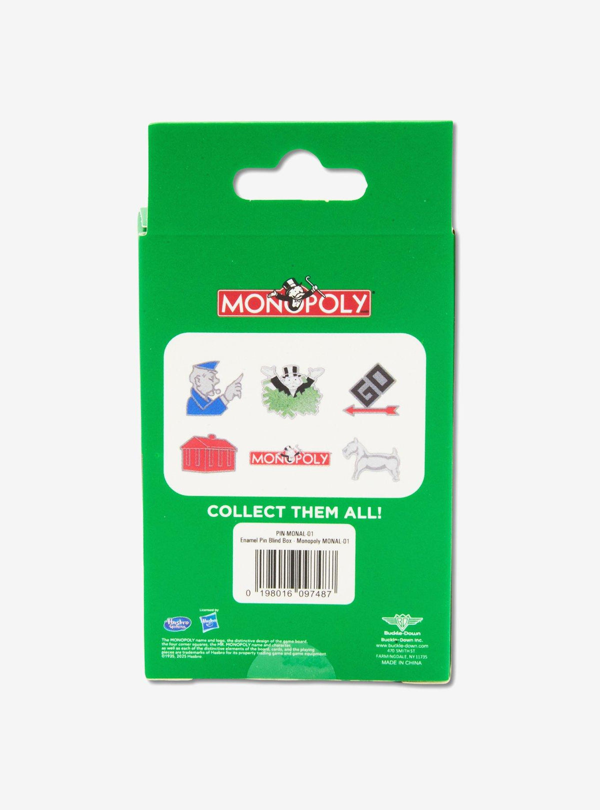 Pack de 2 cajas sorpresa de pines Monopoly, Serie 2