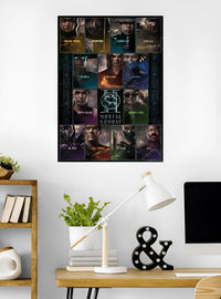Póster de personajes de Mortal Kombat II