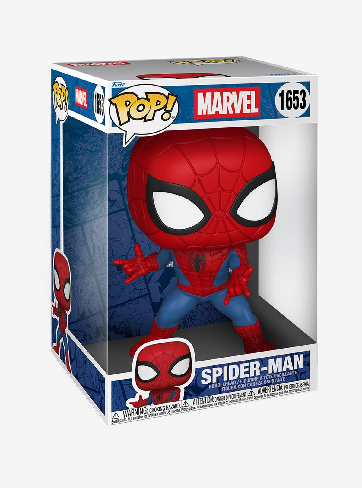 Funko Pop! Jumbo Spider-Man de vinilo
