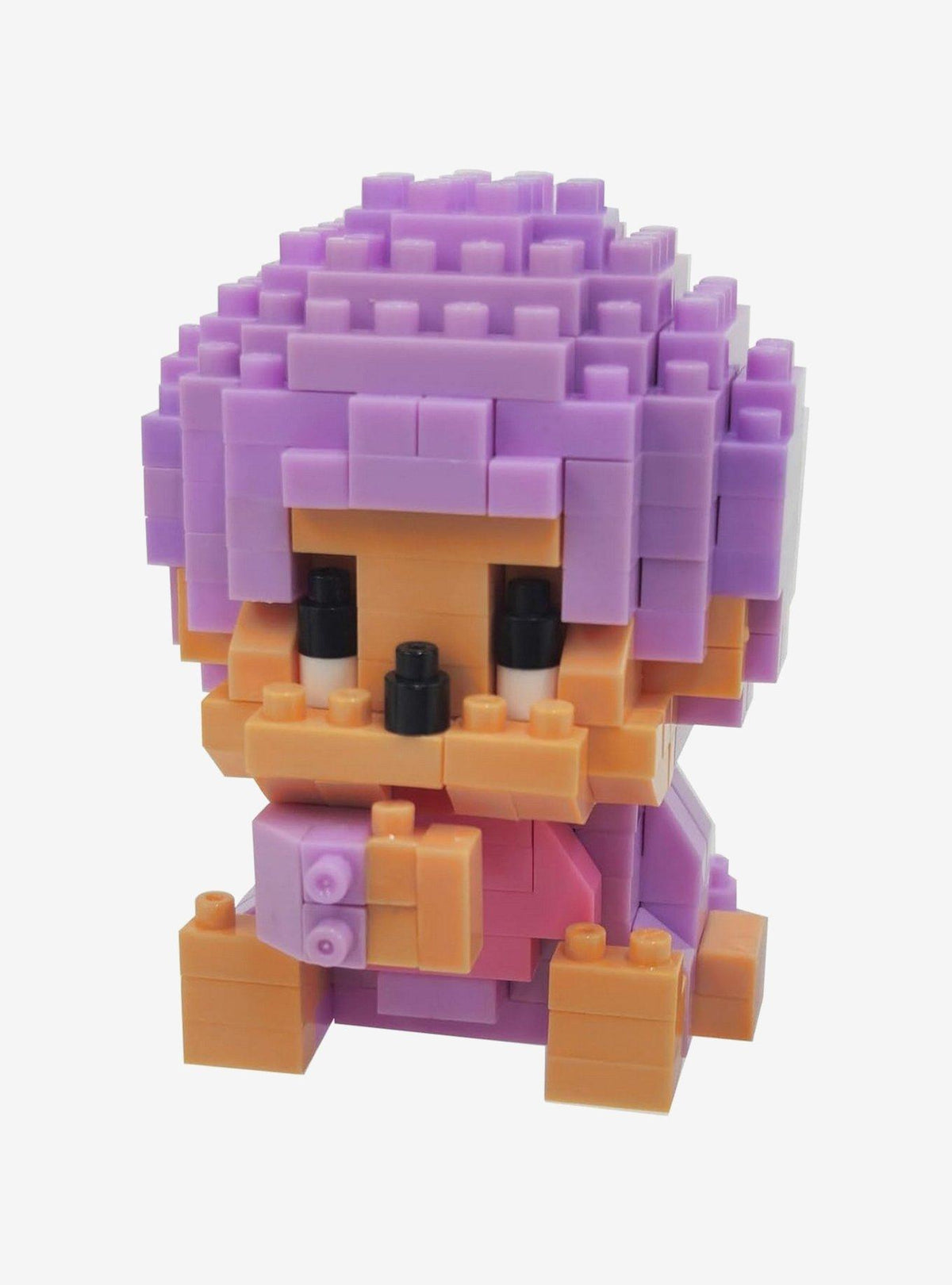 Nanoblock Monchhichi-Kun morado claro