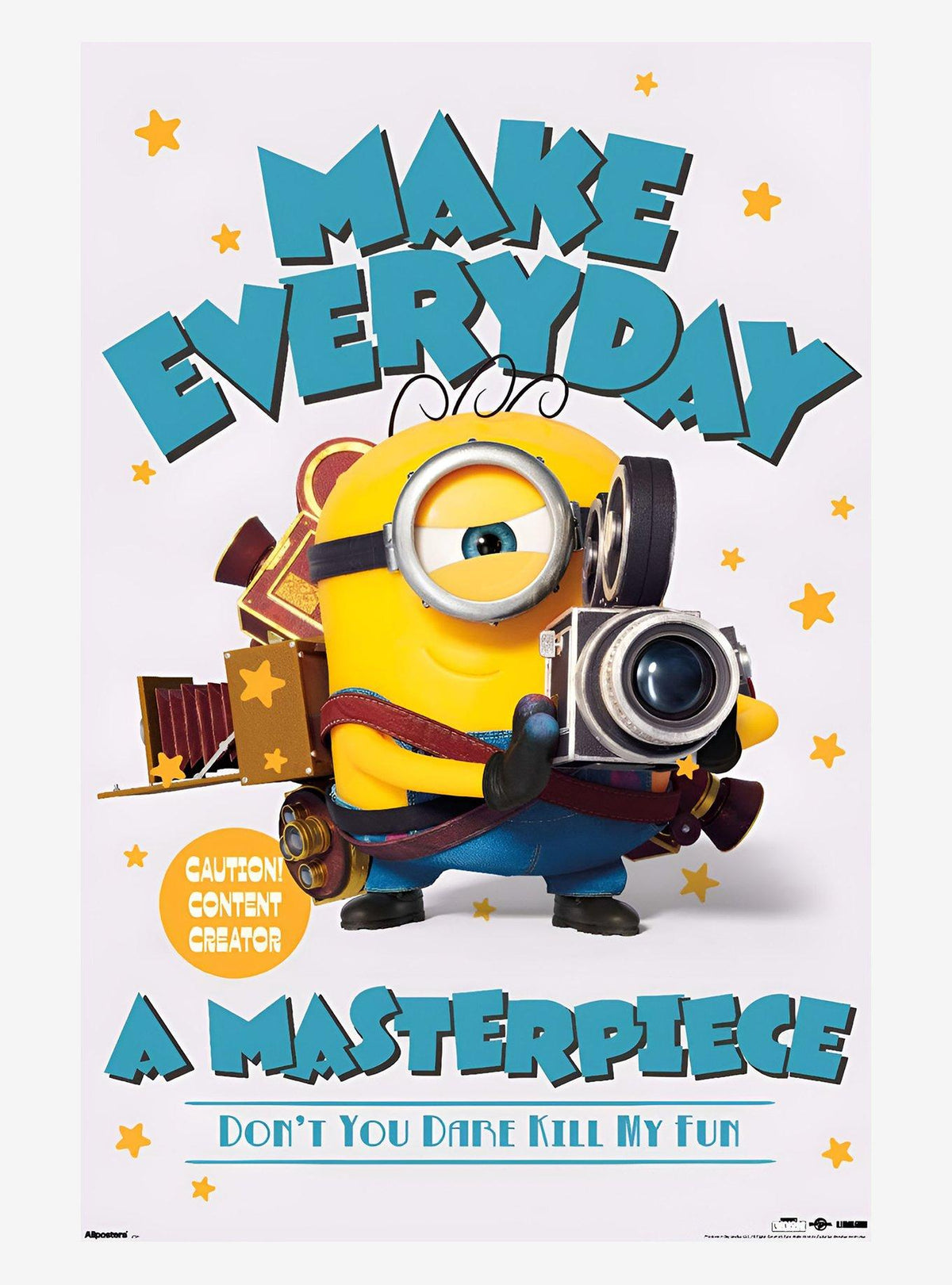 Póster Minions: Cada día, una obra maestra