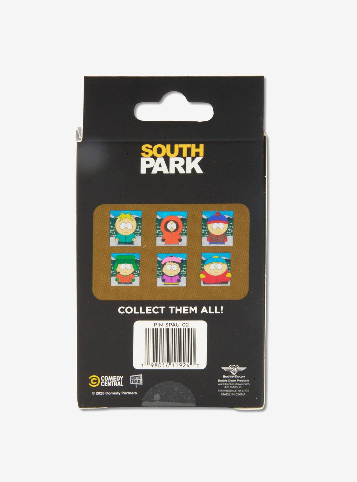 Pin sorpresa South Park: retratos de personajes