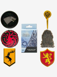 Caja sorpresa de pin esmaltado Game of Thrones, serie 2
