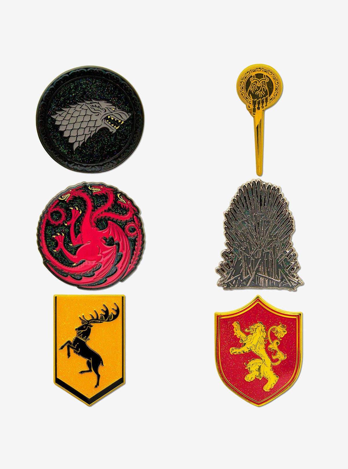 Caja sorpresa de pin esmaltado Game of Thrones, serie 2
