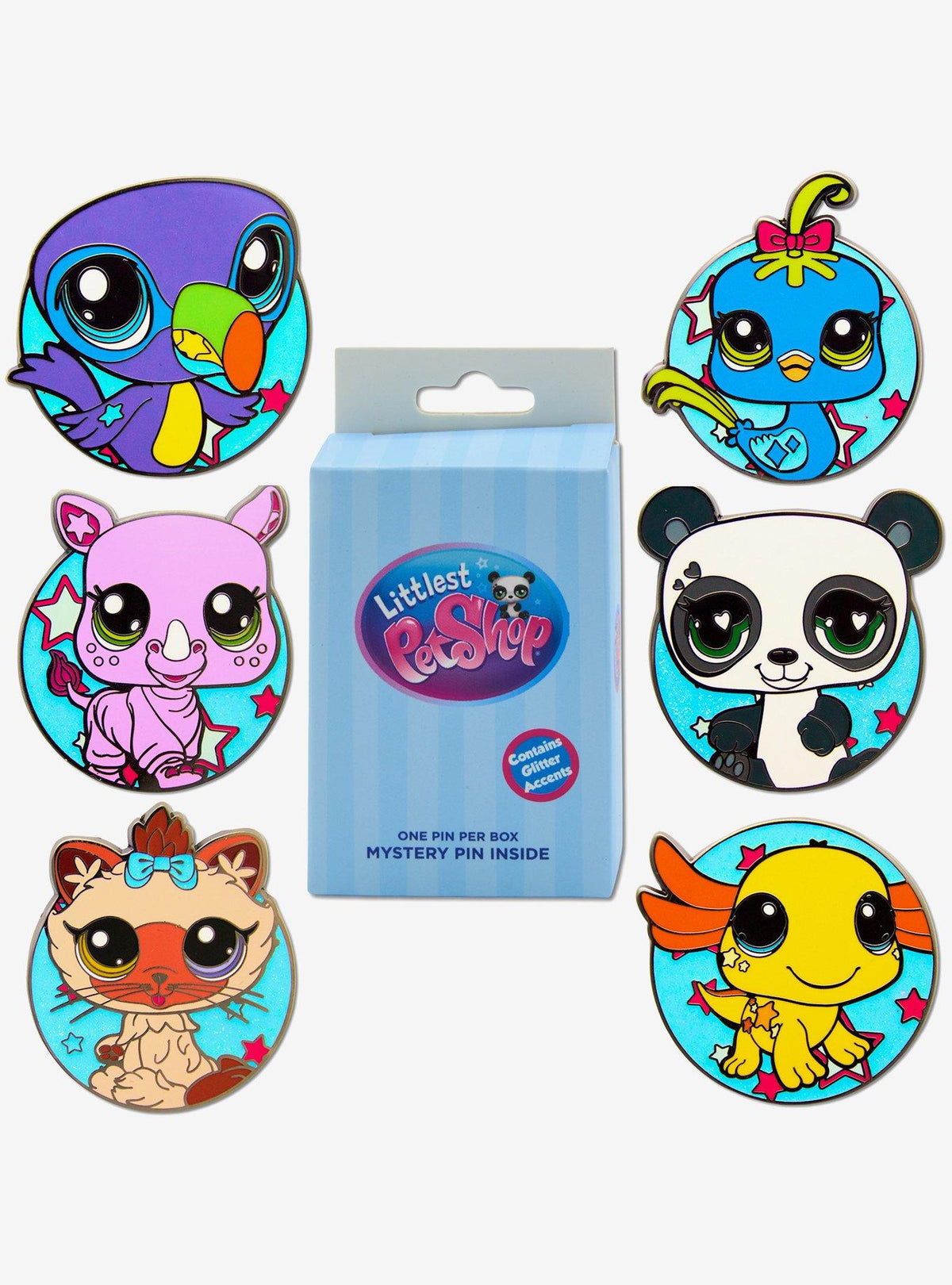 Littlest Pet Shop: pin esmaltado sorpresa, serie 2