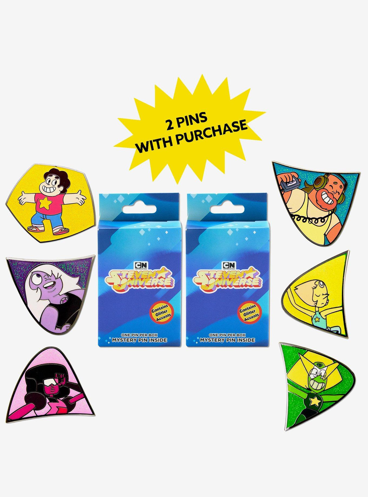 Blind box de pin Steven Universe: Serie 2