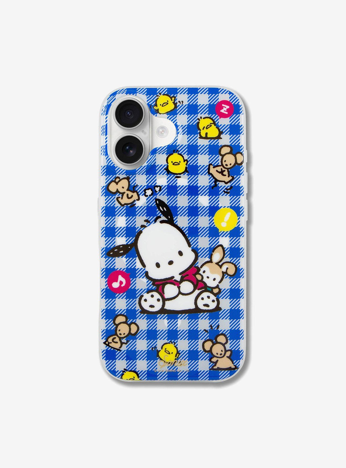 Funda vichy de Pochacco para iPhone 17