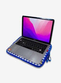 Funda para notebook Pochacco a cuadros vichy