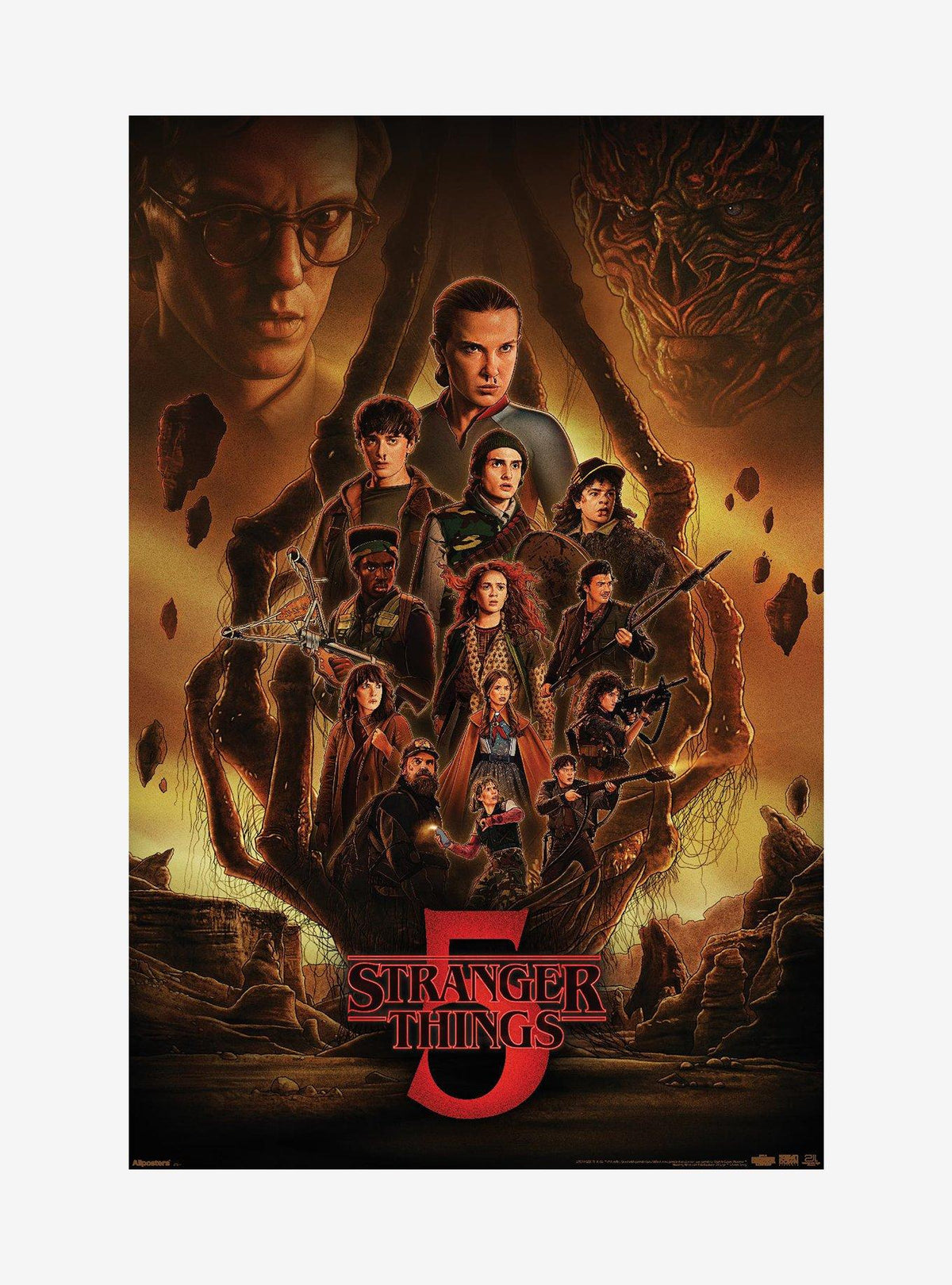 Póster Stranger Things 5