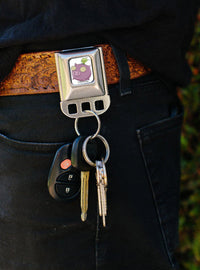 Llavero con hebilla GIR y Piggy de Invader Zim