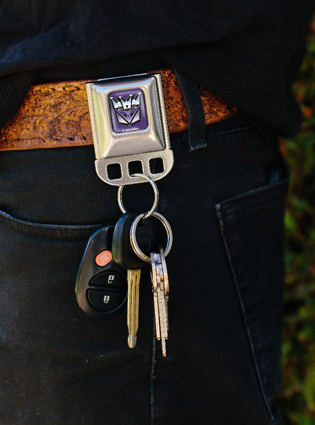 Llavero con logo de Decepticons de Transformers