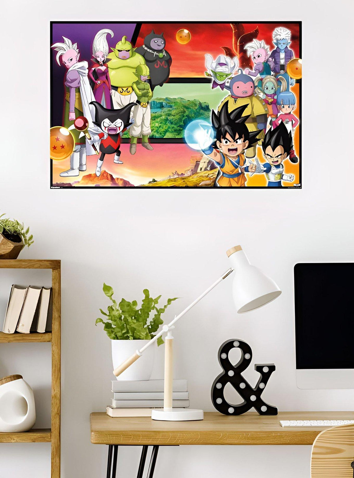Dragon Ball DAIMA: Póster de héroes y villanos