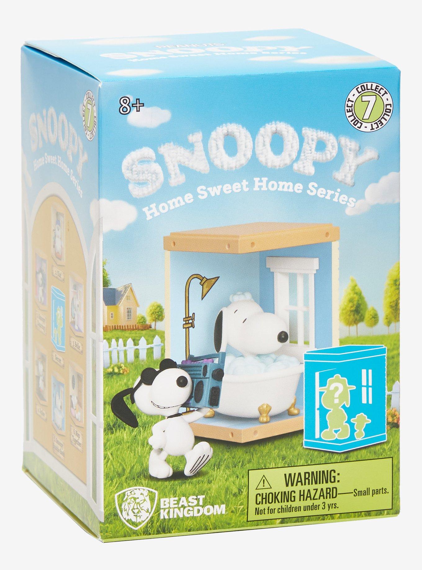 Figura sorpresa Peanuts Snoopy Home Sweet Home
