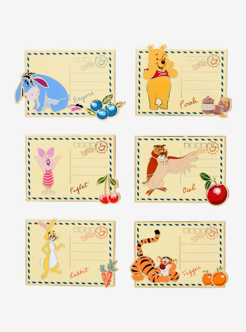 Imán blind box de postales de Winnie the Pooh