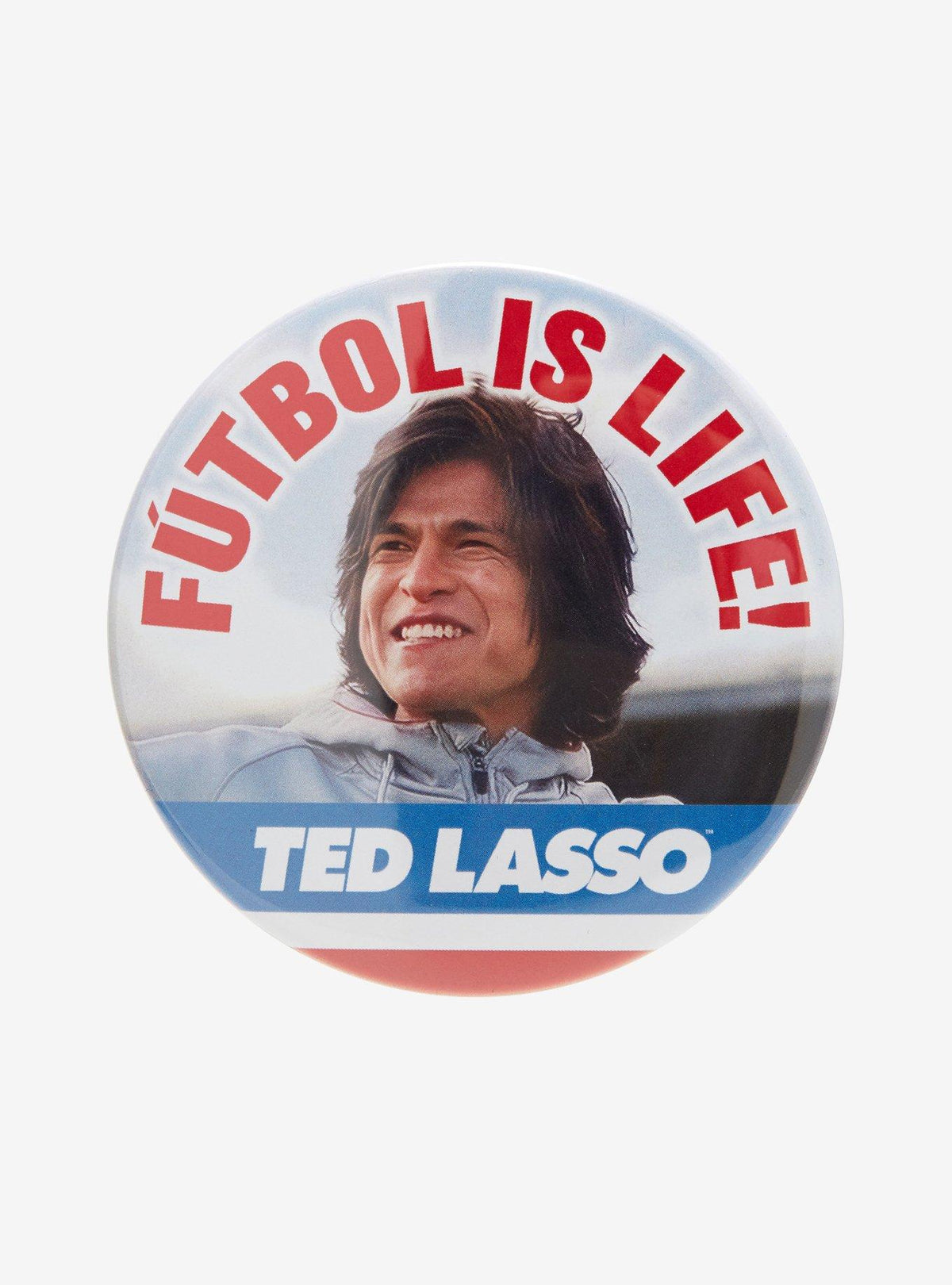Botón Ted Lasso Fútbol es vida