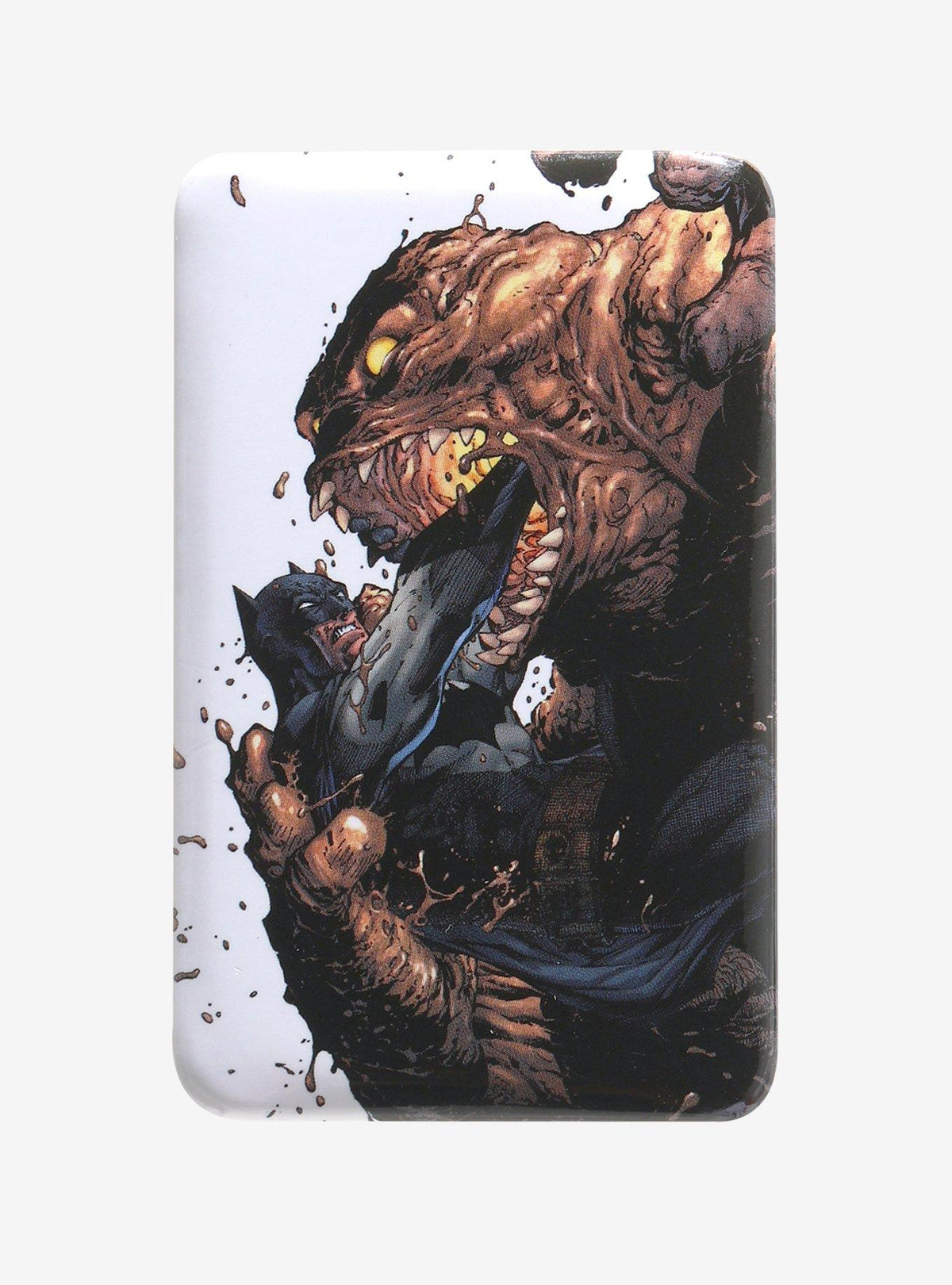 Pin rectangular Batman vs. Clayface