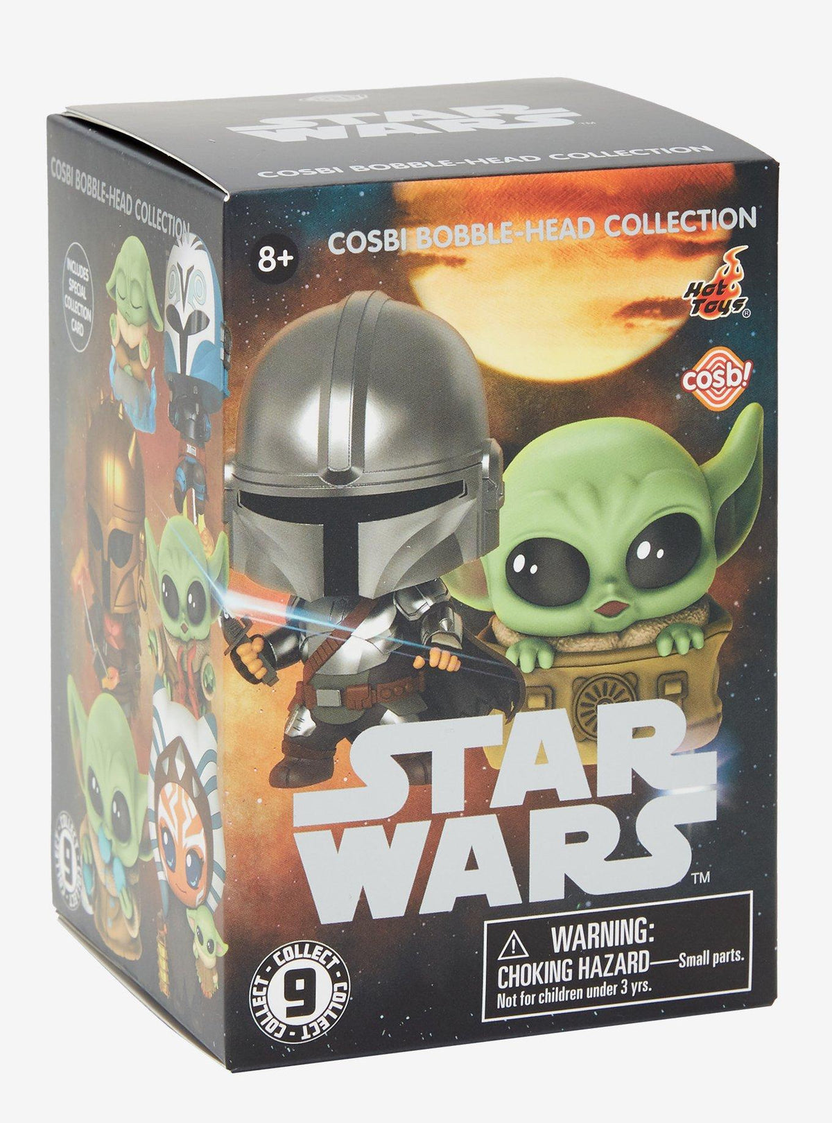 Blind box Cosbi de Star Wars con figura cabezona