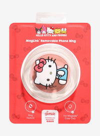 Anillo magnético de silicona para celular Hello Kitty