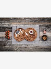Tabla para quesos House of the Dragon con utensilios
