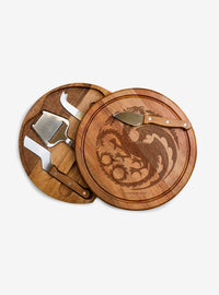 Tabla para quesos House of the Dragon con utensilios