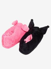 Pantuflas de peluche Kuromi y My Melody con orejas móviles